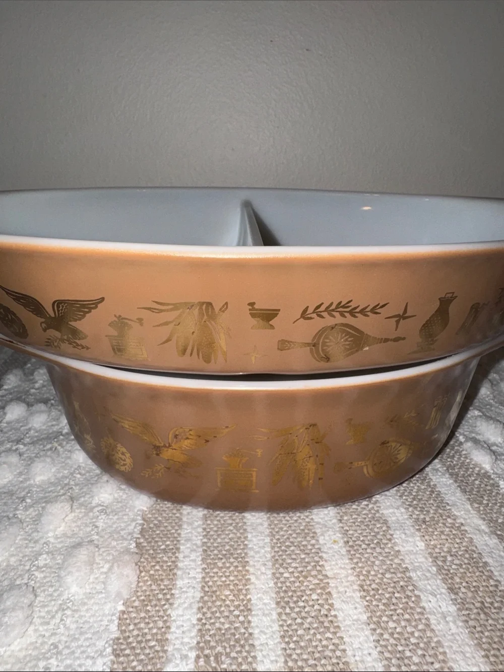 Vintage Pyrex Early American Dishes